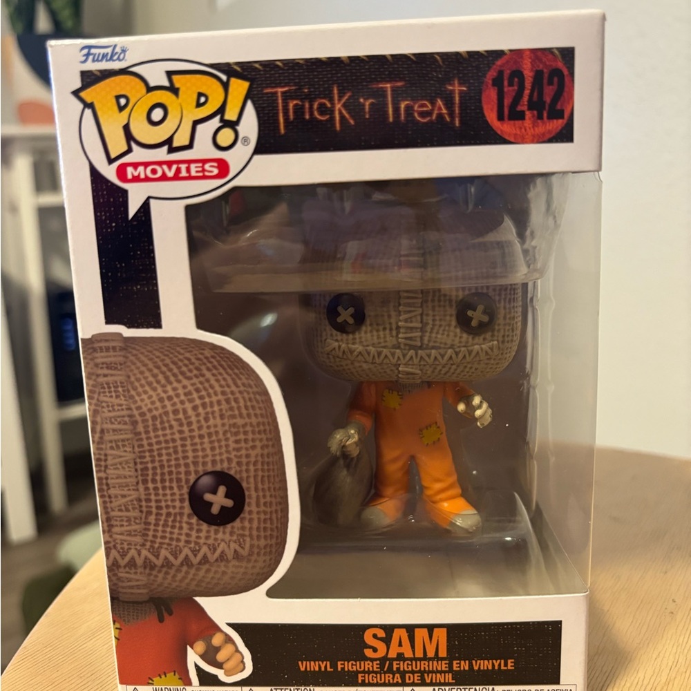 Funko Trick 'r Treat Sam Figure in Orange and Brown